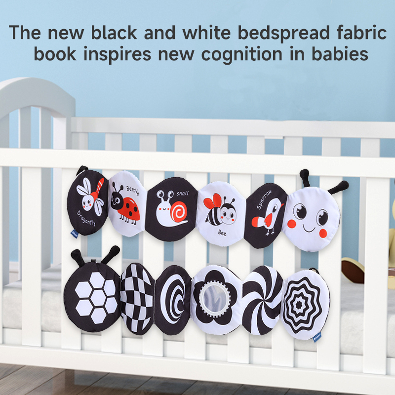 Baby Nursery Books - Książka z miękkiej tkaniny dla niemowląt