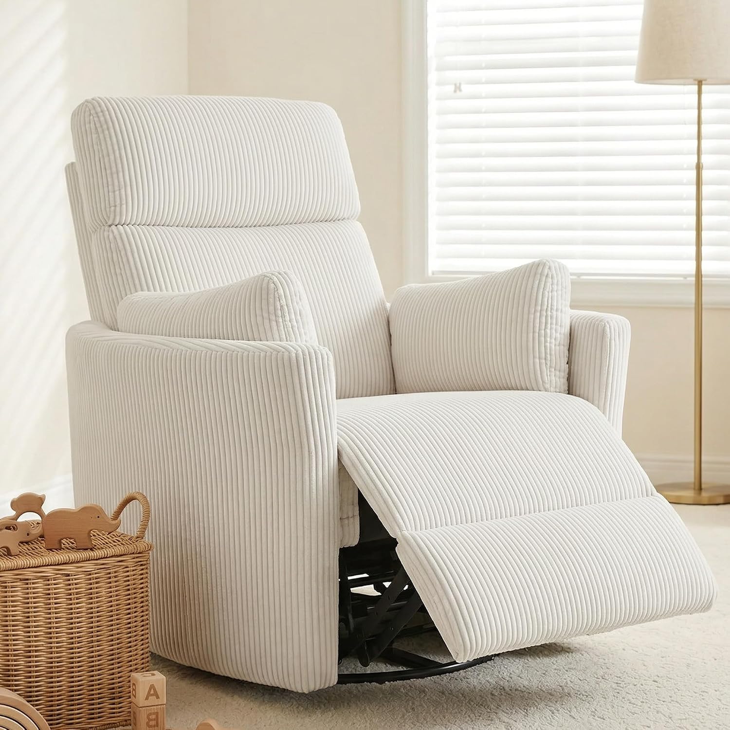 Rocking Chair Nursery - Elektryczny fotel bujany do pokoju dziecięcego