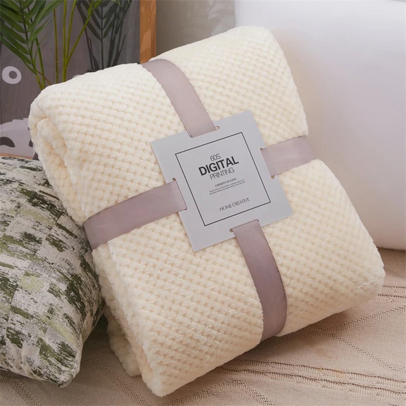 Baby Nursery Quilts - Kocyk niemowlęcy bez wstążki, miękki polar,