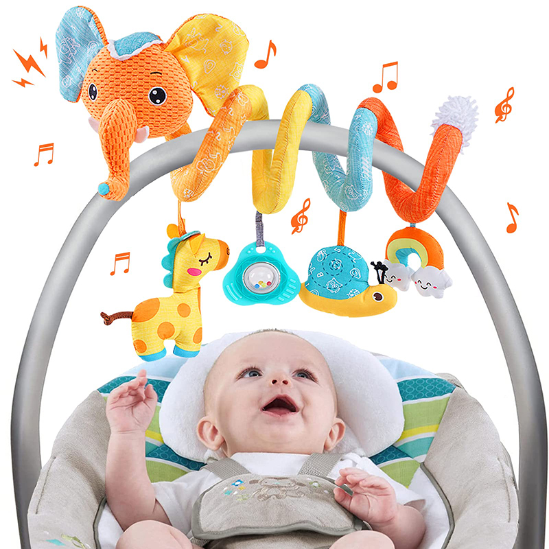Baby Nursery Mobile - Fotelik samochodowy Zabawki dla niemowląt Kolorowy