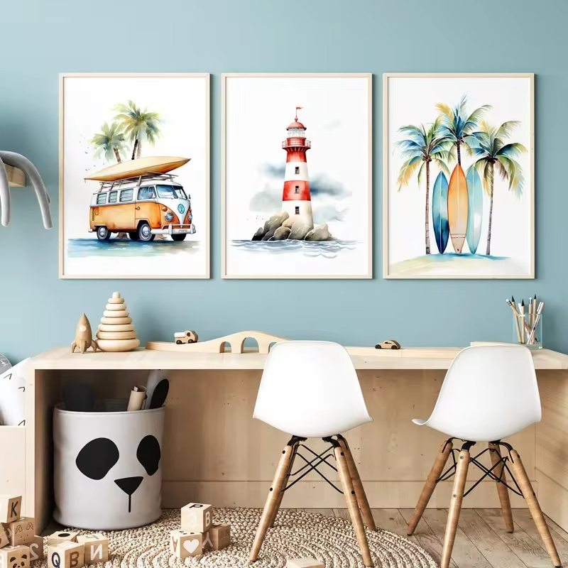 Surf Ocean Themed Nursery Beac – Baby Nursery Themes recenzja i cena
