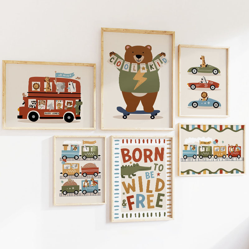 Zabawne Kreskówkowe Zwierzęta  – Baby Zebra Nursery recenzja i cena