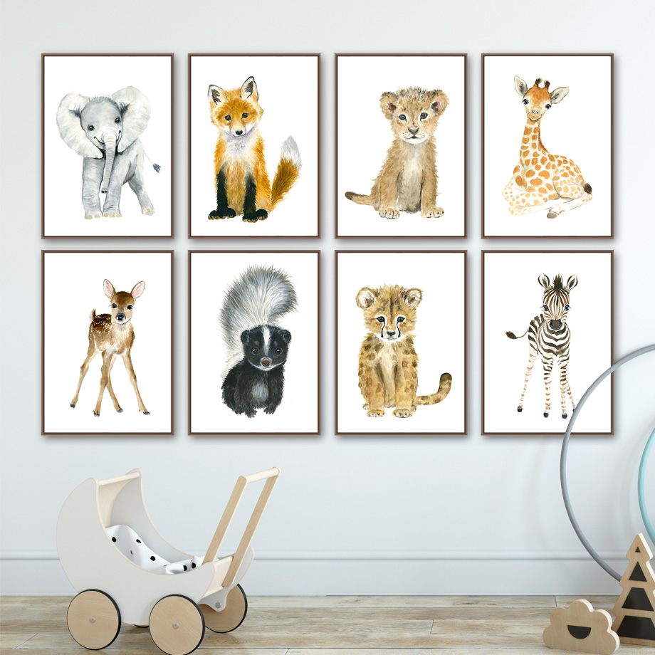 Słoń Lis Zebra Żyrafa Leopard  – Baby Zebra Nursery recenzja i cena