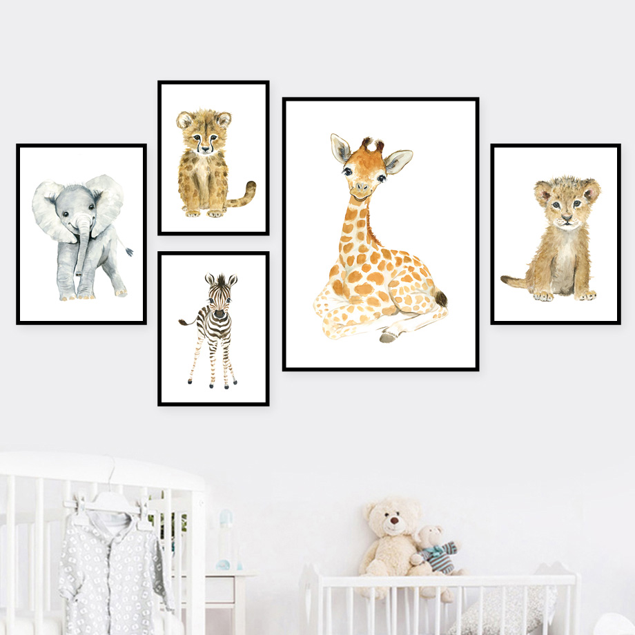 Słoń Lis Zebra Żyrafa Leopard  – Baby Zebra Nursery recenzja i cena