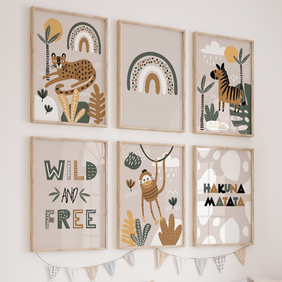 Obraz na płótnie do pokoju dzi – Baby Zebra Nursery recenzja i cena