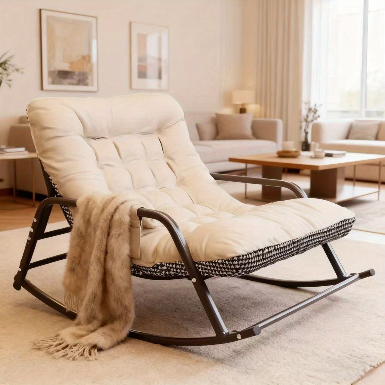 Nowoczesny fotel bujany do syp – Rocking Chair Nursery recenzja i cena