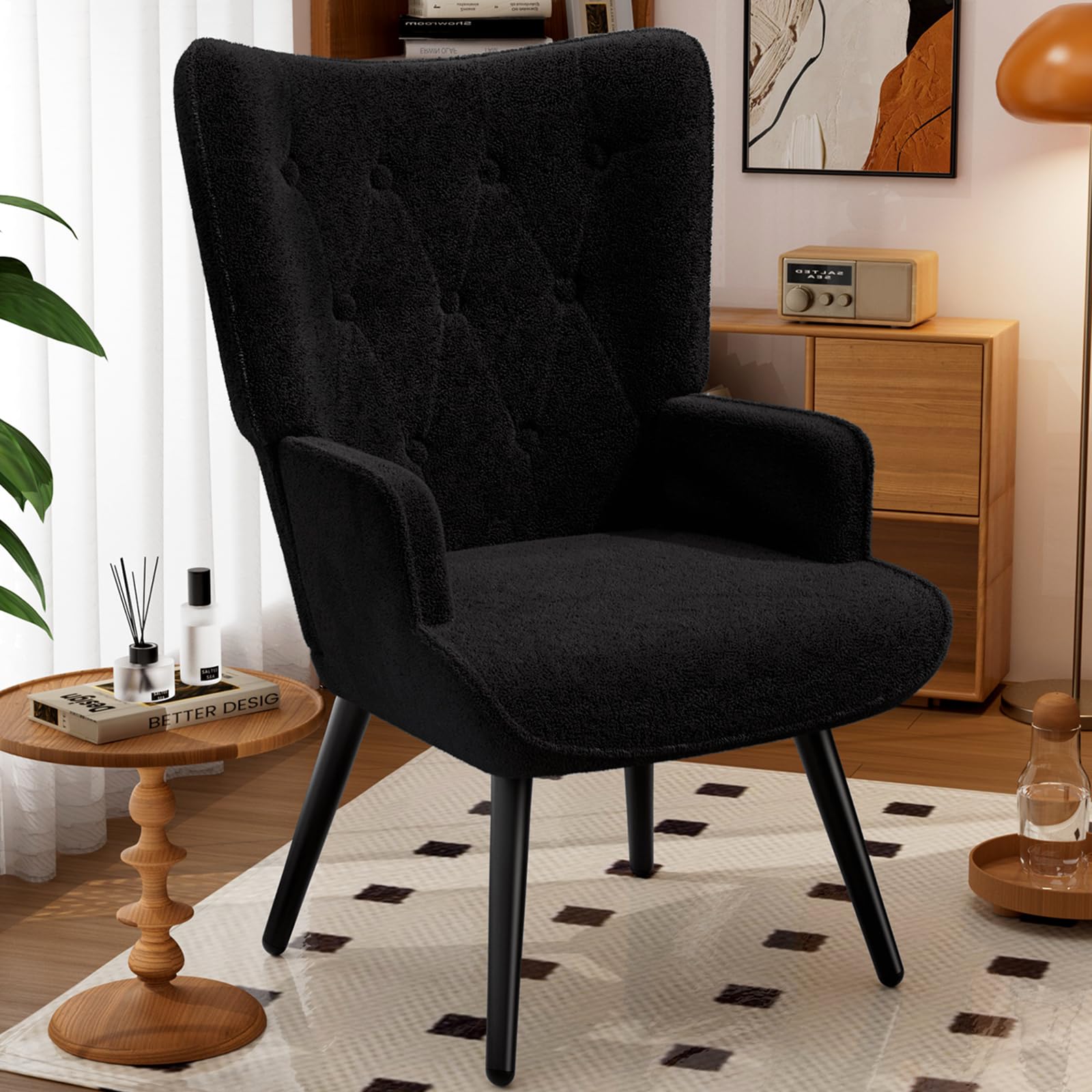 Krzesło akcentujące tapicerowa – Rocking Chair Nursery recenzja i cena
