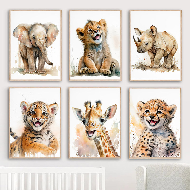 Obraz na płótnie ze zwierzętam – Baby Zebra Nursery recenzja i cena