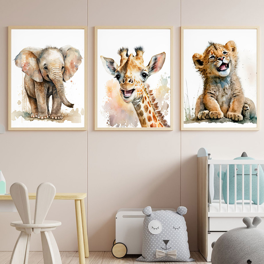Obraz na płótnie ze zwierzętam – Baby Zebra Nursery recenzja i cena