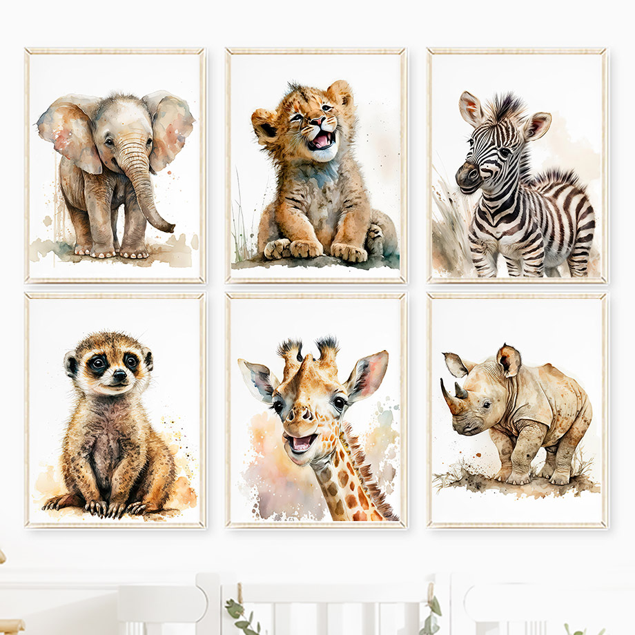 Obraz na płótnie ze zwierzętam – Baby Zebra Nursery recenzja i cena