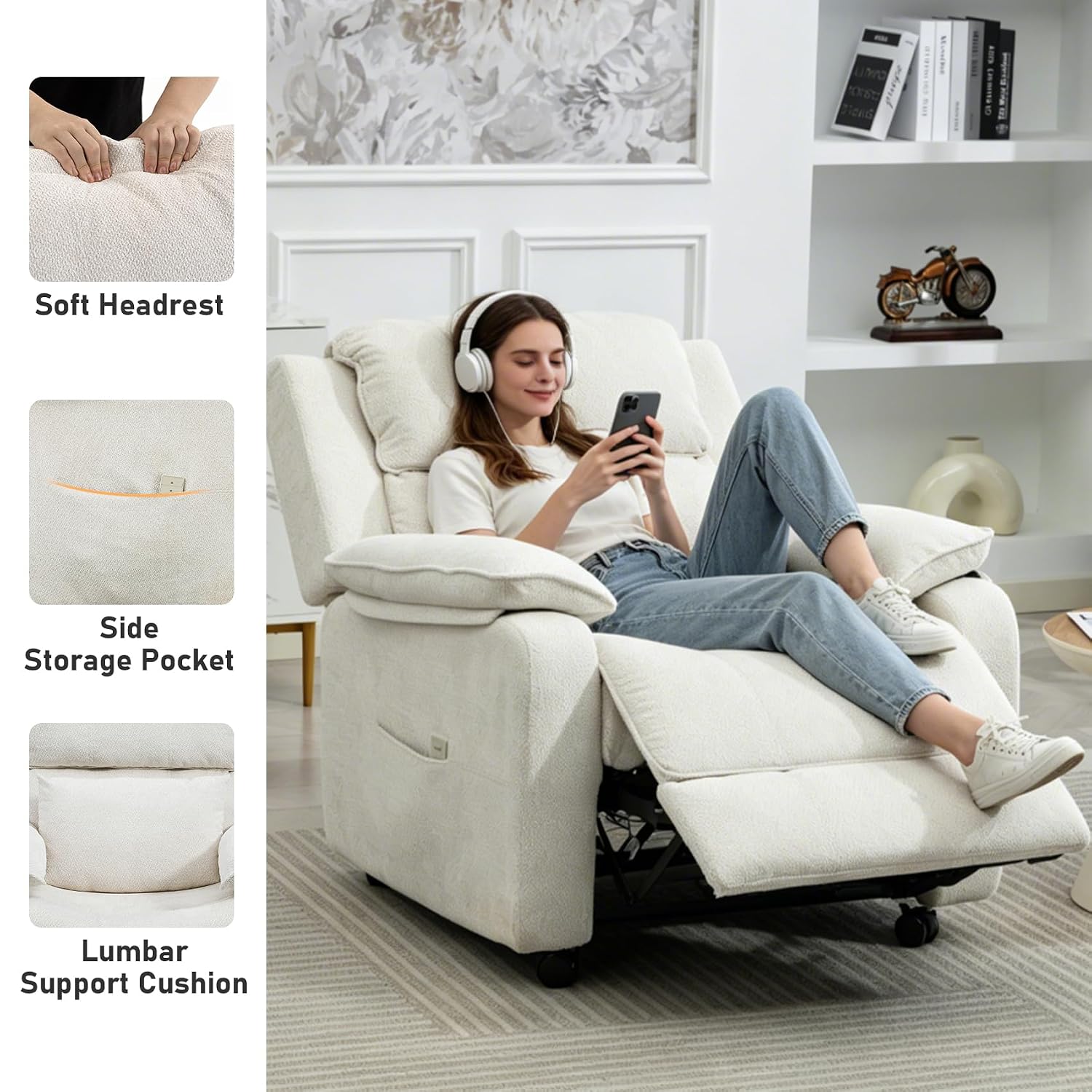 Fotel rozkładany dla dorosłych – Rocking Chair Nursery recenzja i cena