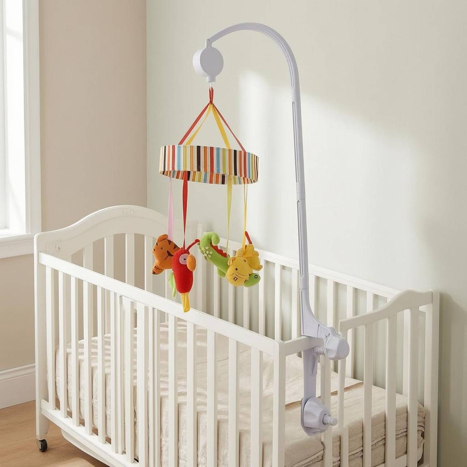 Stojak na karuzelkę do łóżeczk – Baby Nursery Mobile recenzja i cena