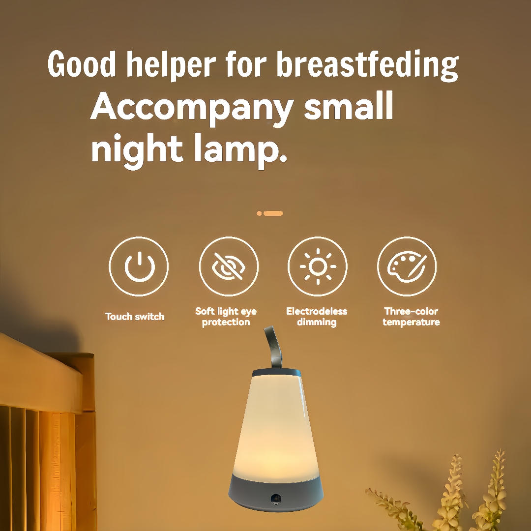 Lampka nocna LED z dotykowym s – Baby Nursery Books recenzja i cena