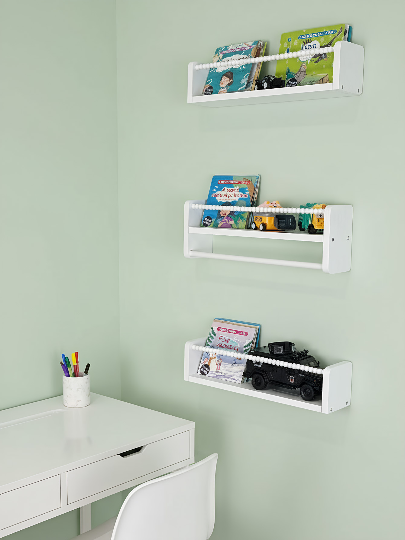 Półki na książki do pokoju dzi – Baby Nursery Books recenzja i cena
