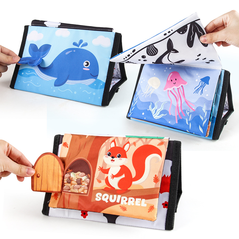 Zabawna czarno-biała książeczk – Baby Nursery Books recenzja i cena