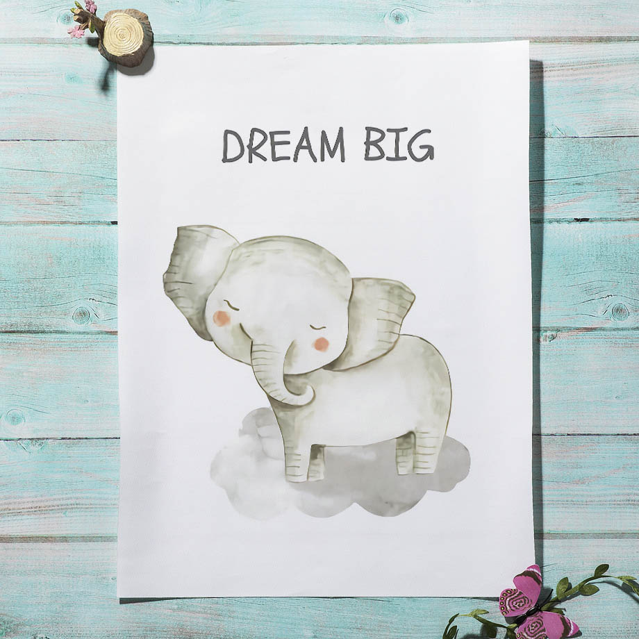 Nursery Wall Art Canvas Painti – Baby Zebra Nursery recenzja i cena