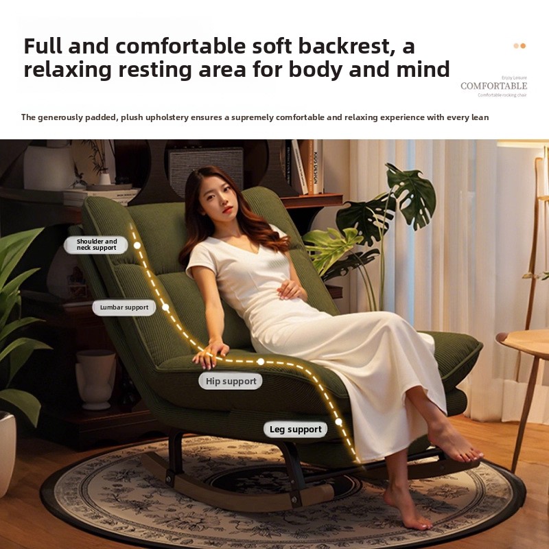 Leniwa sofa, fotel bujany, bal – Rocking Chair Nursery recenzja i cena