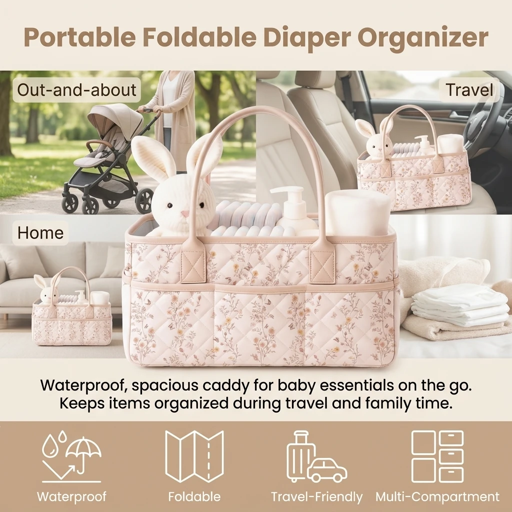 Pojemnik na pieluchy z tkaniny – Baby Nursery Quilts recenzja i cena