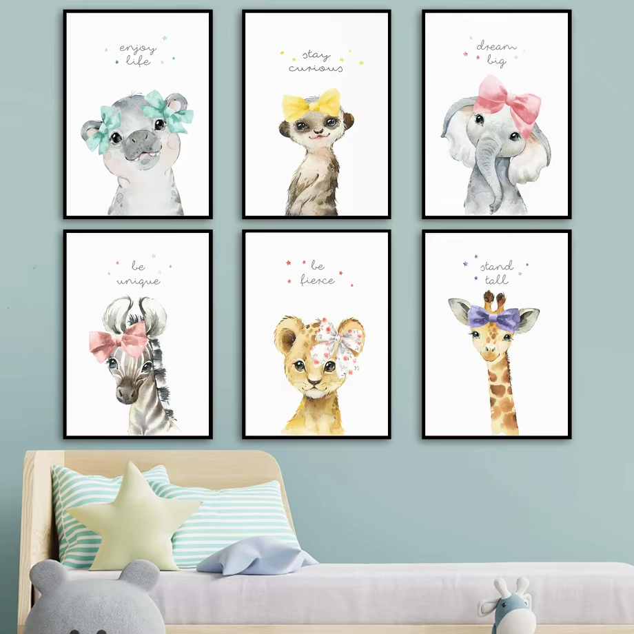 Lew Zebra Żyrafa Słoń Hipopota – Baby Zebra Nursery recenzja i cena