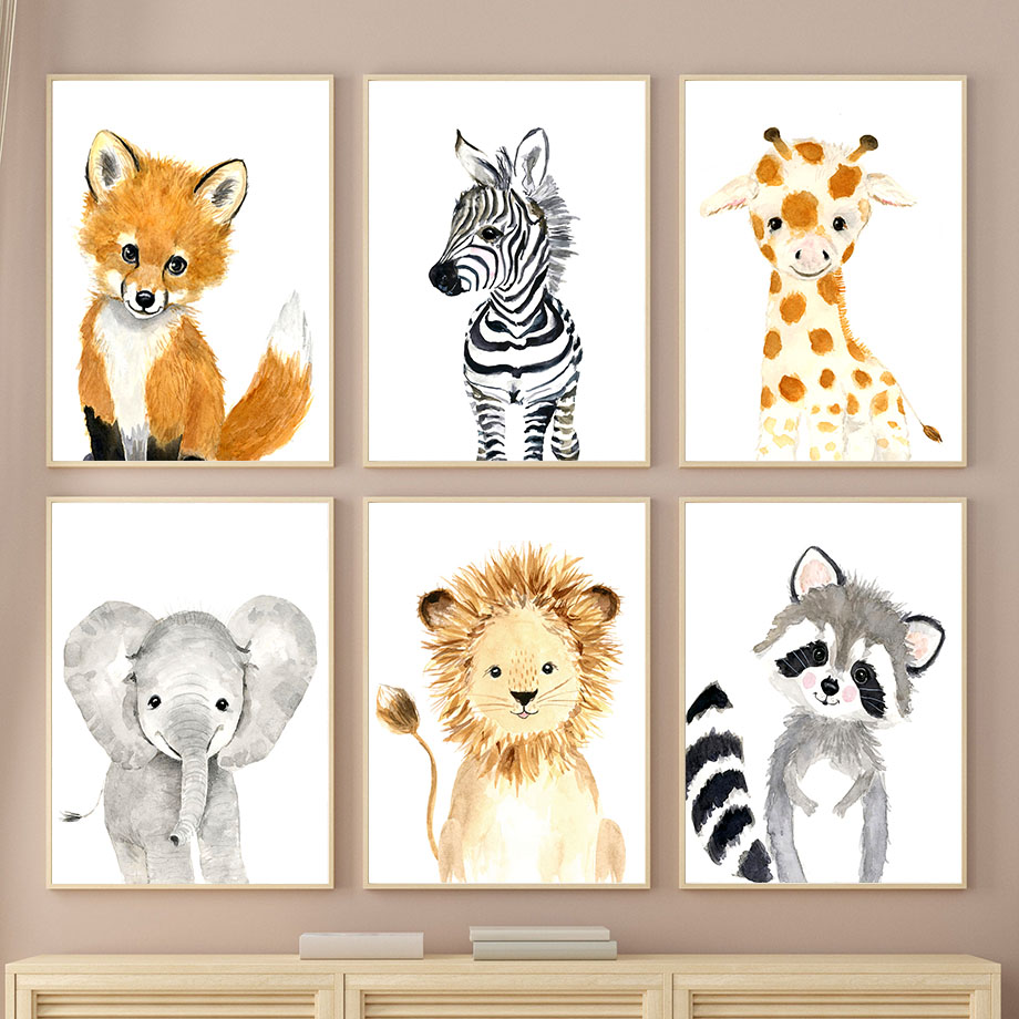 Plakat do pokoju dziecięcego w – Baby Zebra Nursery recenzja i cena