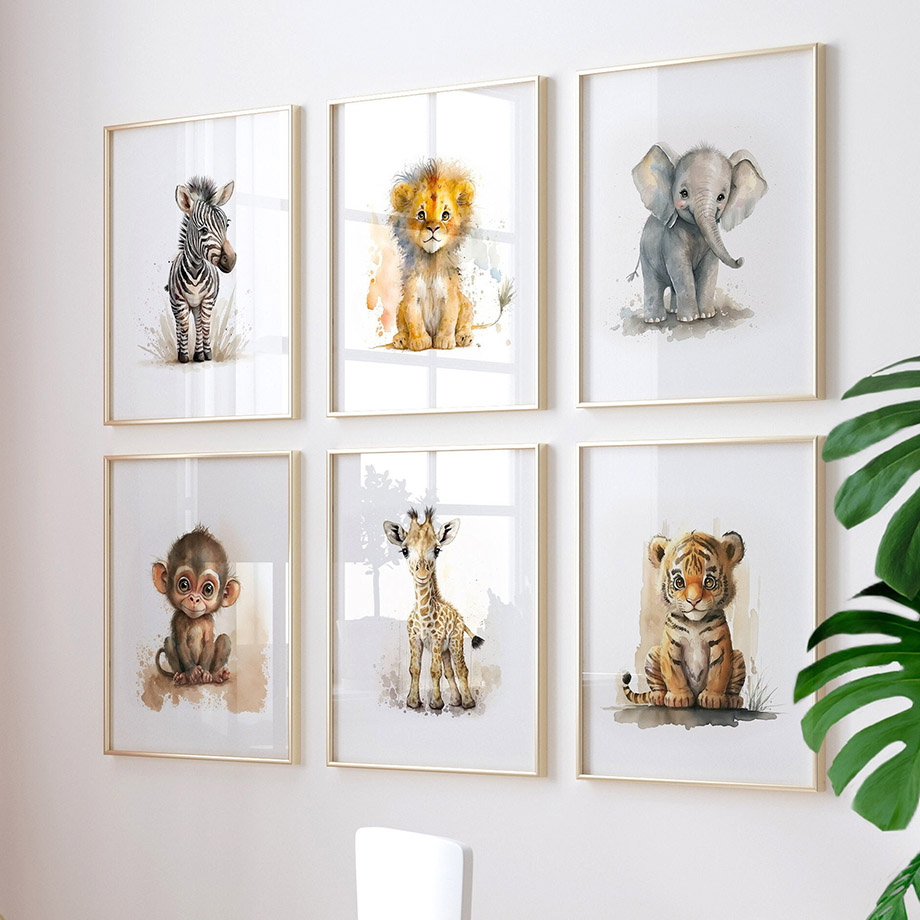Zwierzęta z przedszkola: Lew,  – Baby Zebra Nursery recenzja i cena