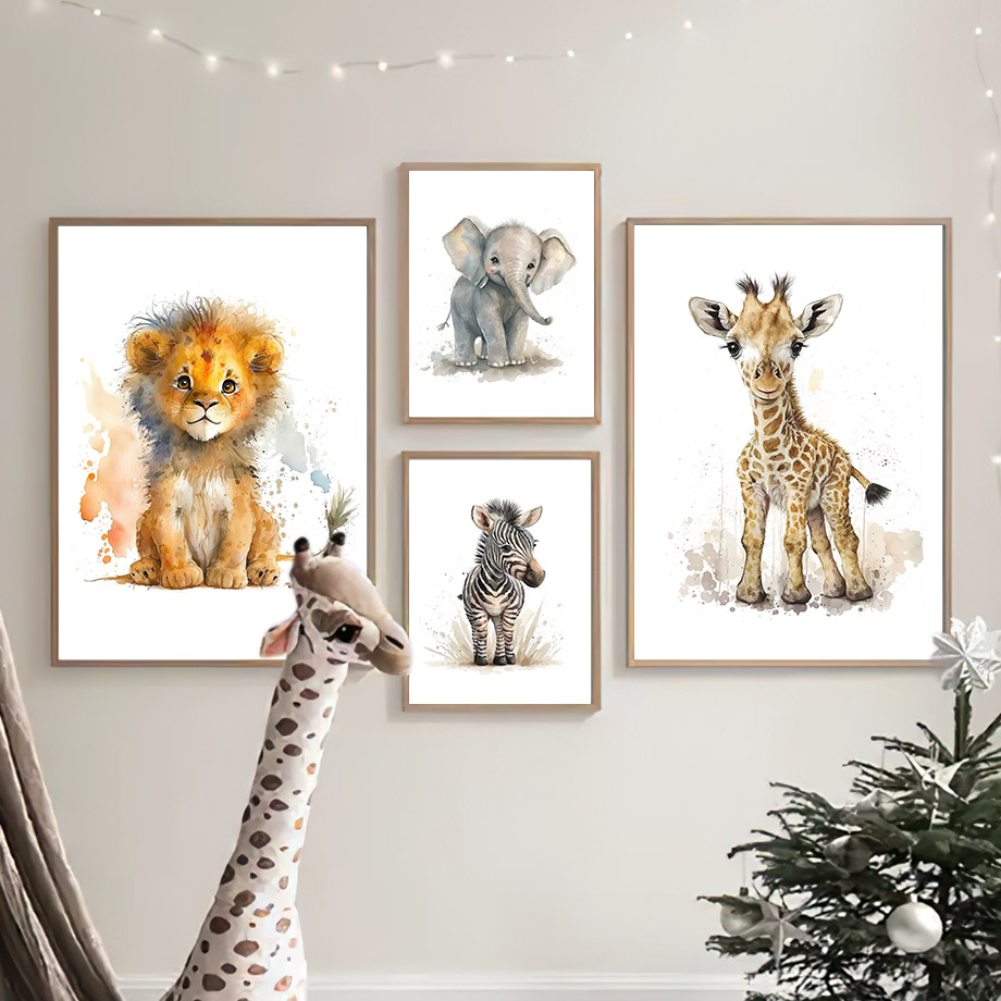Zwierzęta z przedszkola: Lew,  – Baby Zebra Nursery recenzja i cena