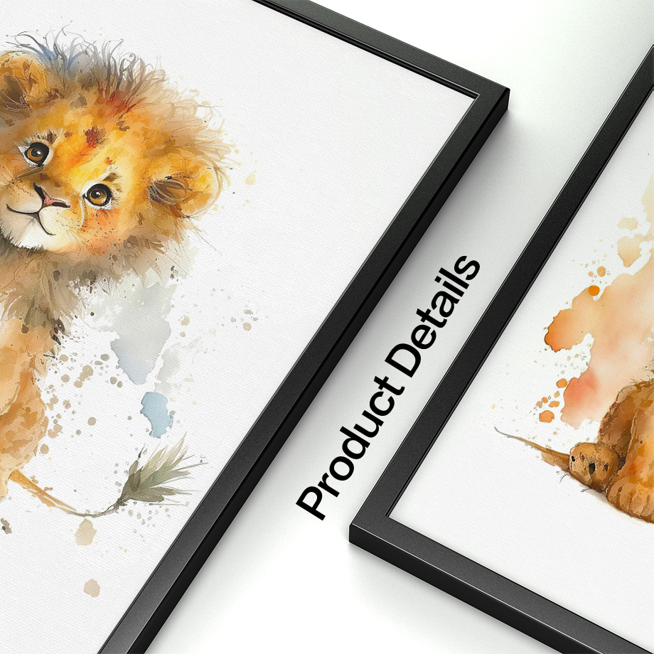 Zwierzęta z przedszkola: Lew,  – Baby Zebra Nursery recenzja i cena
