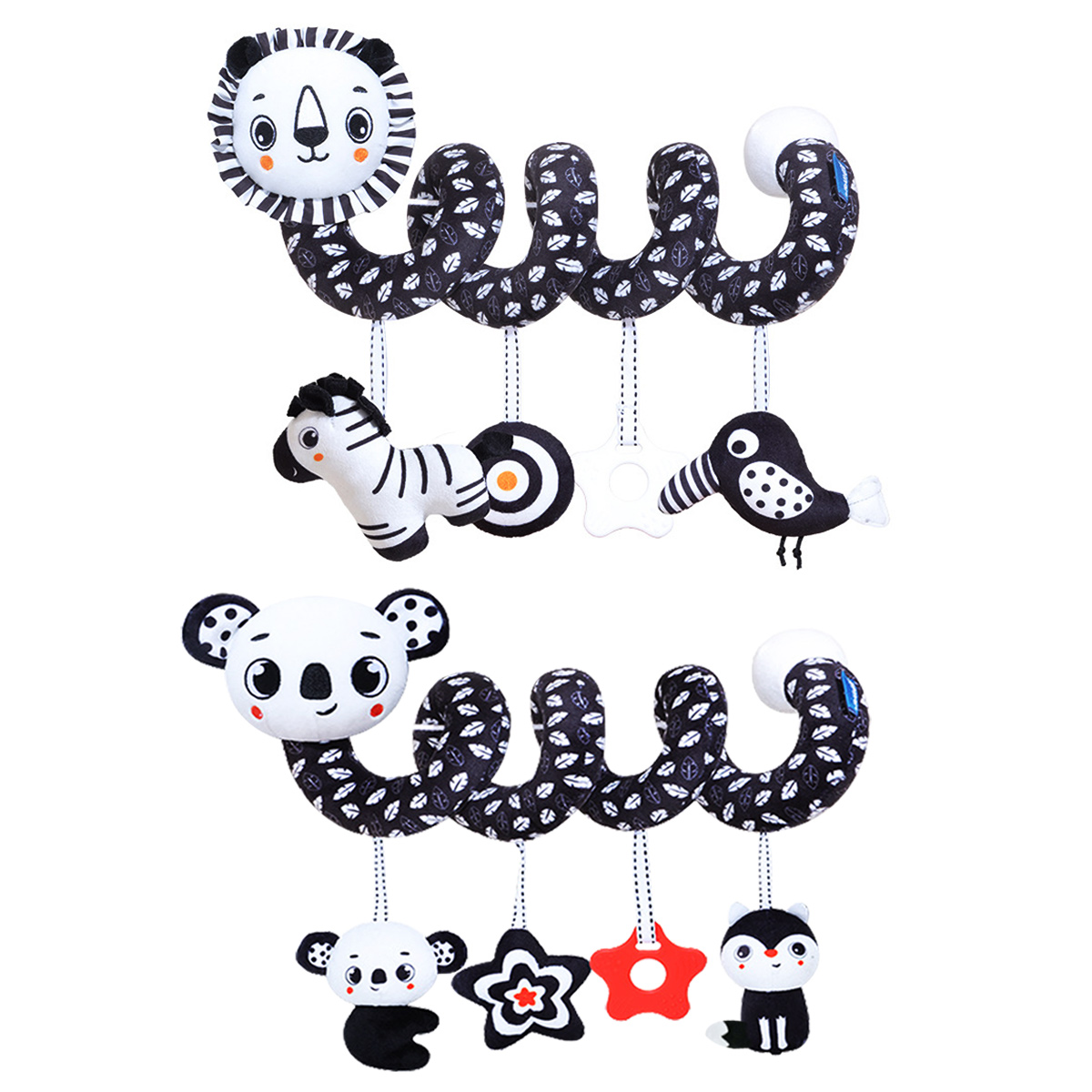 Pluszowe zabawki spiralne do z – Baby Nursery Mobile recenzja i cena