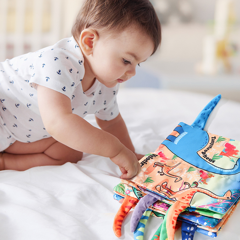 Książka z tkaniny dla niemowlą – Baby Nursery Books recenzja i cena